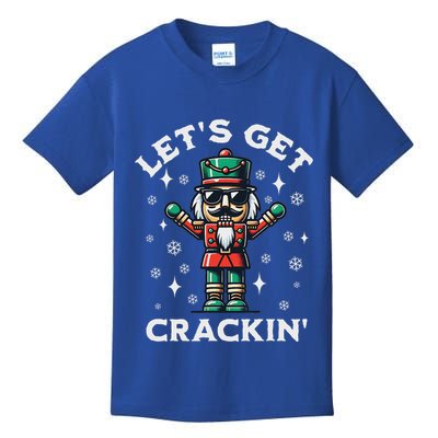 LetS Get Crackin Nutcracker Christmas Kids T-Shirt