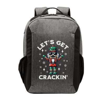 LetS Get Crackin Nutcracker Christmas Vector Backpack