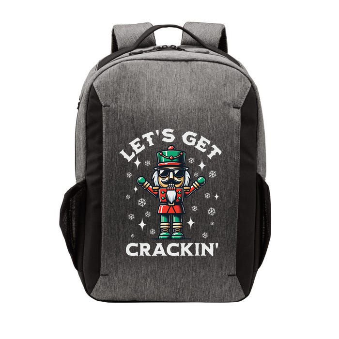 LetS Get Crackin Nutcracker Christmas Vector Backpack