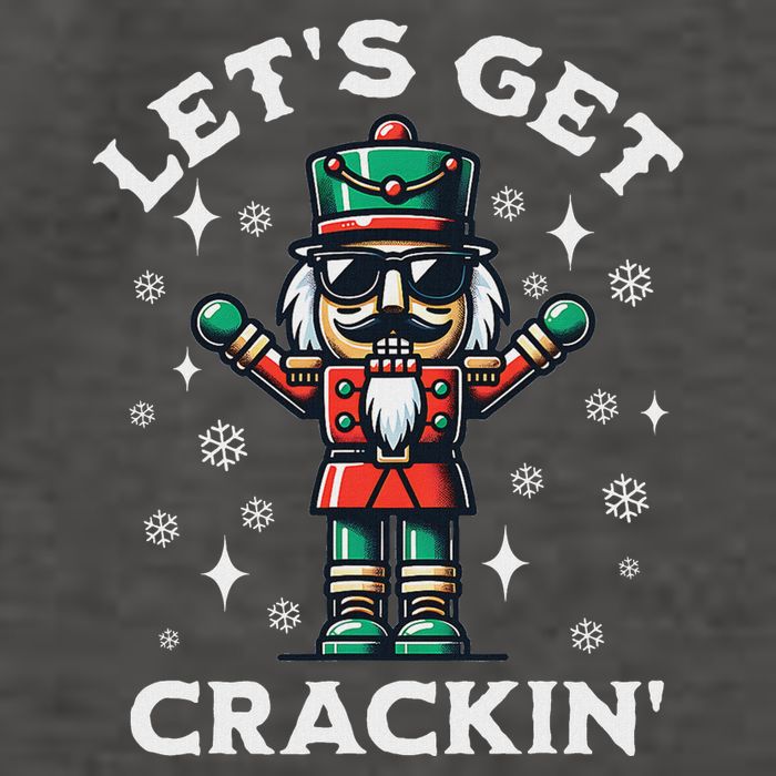 LetS Get Crackin Nutcracker Christmas Vector Backpack