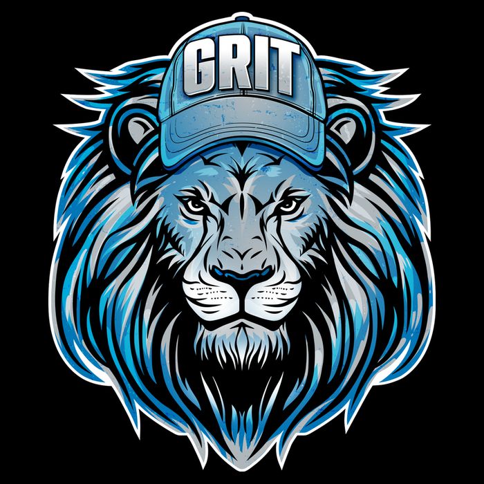 Lion Grit Detroit Football Sports Fan Apron