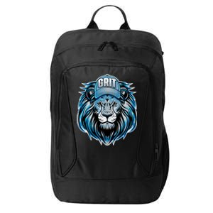 Lion Grit Detroit Football Sports Fan City Backpack