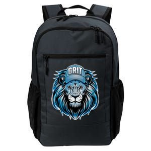 Lion Grit Detroit Football Sports Fan Daily Commute Backpack