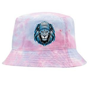 Lion Grit Detroit Football Sports Fan Tie-Dyed Bucket Hat