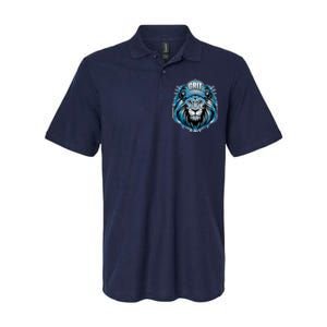 Lion Grit Detroit Football Sports Fan Softstyle Adult Sport Polo