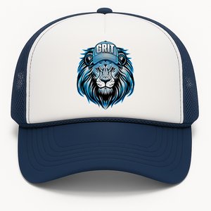 Lion Grit Detroit Football Sports Fan Trucker Hat