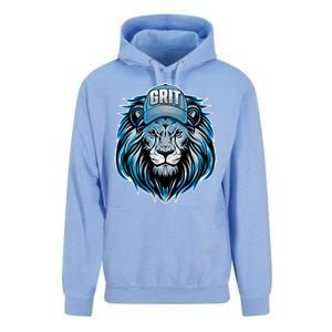 Lion Grit Detroit Football Sports Fan Unisex Surf Hoodie