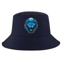 Lion Grit Detroit Football Sports Fan Cool Comfort Performance Bucket Hat