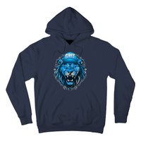 Lion Grit Detroit Football Sports Fan Hoodie