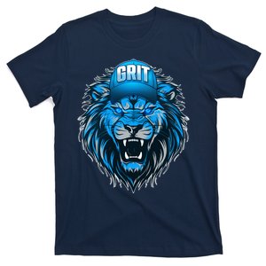 Lion Grit Detroit Football Sports Fan T-Shirt