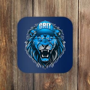 Lion Grit Detroit Football Sports Fan Coaster