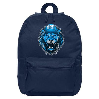 Lion Grit Detroit Football Sports Fan 16 in Basic Backpack