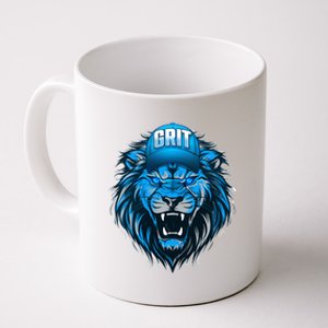 Lion Grit Detroit Football Sports Fan Coffee Mug