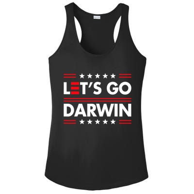 Let's Go Darwin Sarcastic Natural Selection Ladies PosiCharge Competitor Racerback Tank