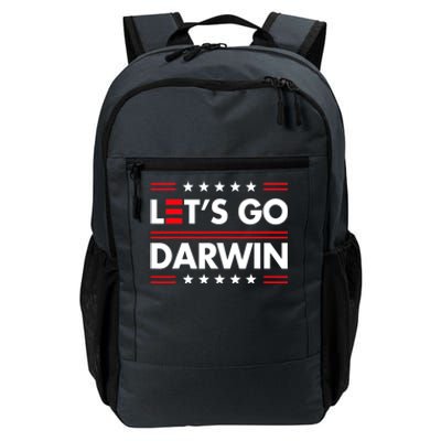 Let's Go Darwin Sarcastic Natural Selection Daily Commute Backpack