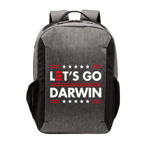 Let's Go Darwin Sarcastic Natural Selection Vector Backpack