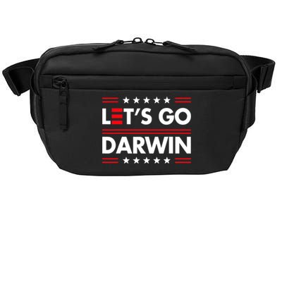 Let's Go Darwin Sarcastic Natural Selection Crossbody Pack