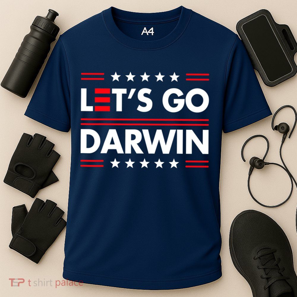 Let's Go Darwin Sarcastic Natural Selection Performance Shirt
