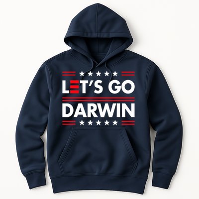 Let's Go Darwin Sarcastic Natural Selection Hoodie