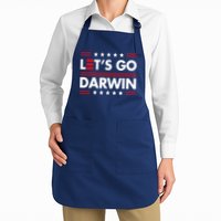 Let's Go Darwin Sarcastic Natural Selection Apron