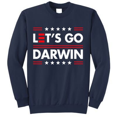 Let's Go Darwin Sarcastic Natural Selection Sweatshirt
