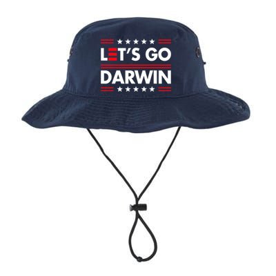 Let's Go Darwin Sarcastic Natural Selection Bucket Hat