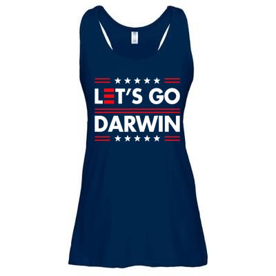 Let's Go Darwin Sarcastic Natural Selection Ladies Essential Flowy Tank