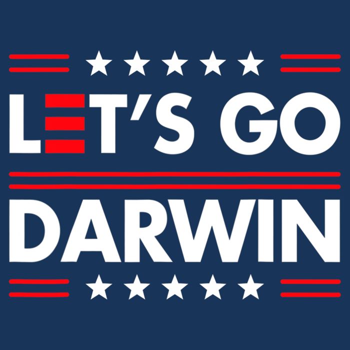 Let's Go Darwin Sarcastic Natural Selection 16 in Basic Backpack
