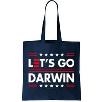 Let's Go Darwin Sarcastic Natural Selection Tote Bag