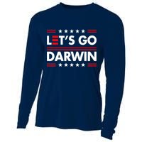Let's Go Darwin Sarcastic Natural Selection Cooling Performance Long Sleeve Crew