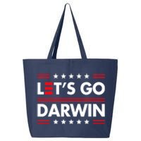 Let's Go Darwin Sarcastic Natural Selection 25L Jumbo Tote