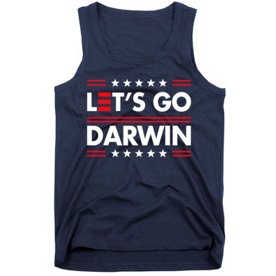 Let's Go Darwin Sarcastic Natural Selection Tank Top