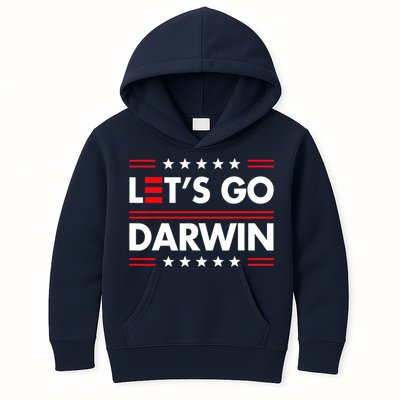 Let's Go Darwin Sarcastic Natural Selection Kids Hoodie