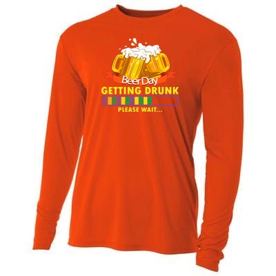 Let’s Get Day Drunk For America Cooling Performance Long Sleeve Crew