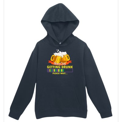 Let’s Get Day Drunk For America Urban Pullover Hoodie