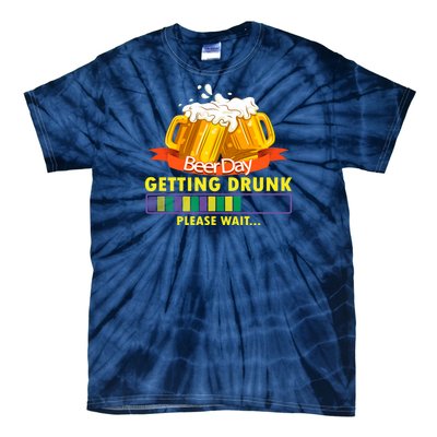 Let’s Get Day Drunk For America Tie-Dye T-Shirt