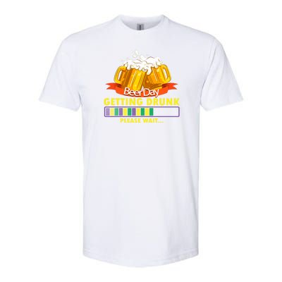 Let’s Get Day Drunk For America Softstyle® CVC T-Shirt