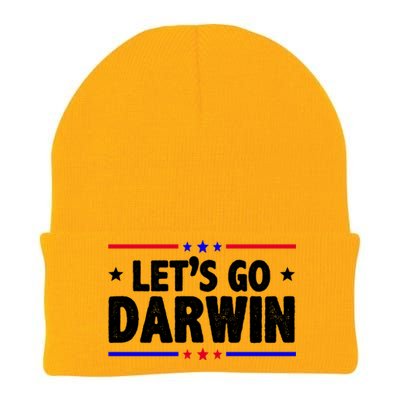 Lets Go Darwin Knit Cap Winter Beanie