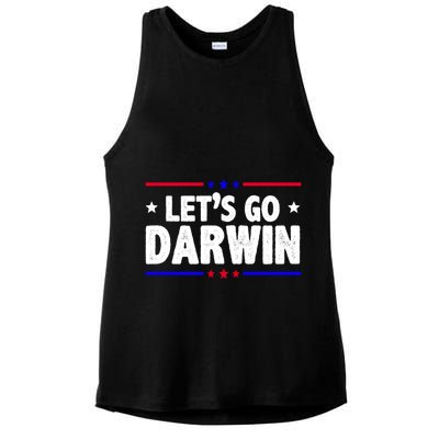 Lets Go Darwin Ladies PosiCharge Tri-Blend Wicking Tank