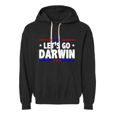 Lets Go Darwin Garment-Dyed Fleece Hoodie