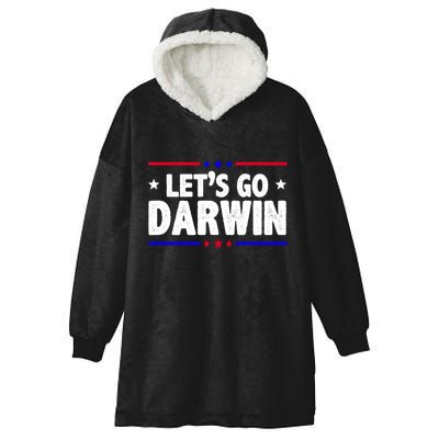 Lets Go Darwin Hooded Wearable Blanket