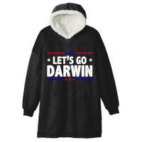 Lets Go Darwin Hooded Wearable Blanket