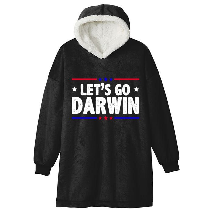 Lets Go Darwin Hooded Wearable Blanket