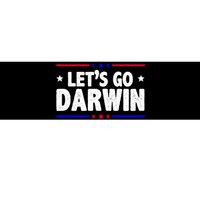 Lets Go Darwin Bumper Sticker