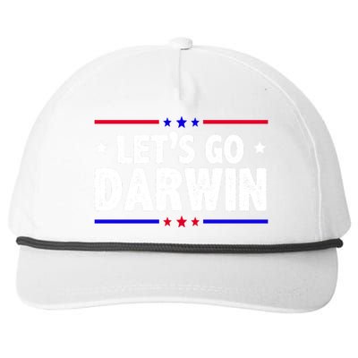 Lets Go Darwin Snapback Five-Panel Rope Hat