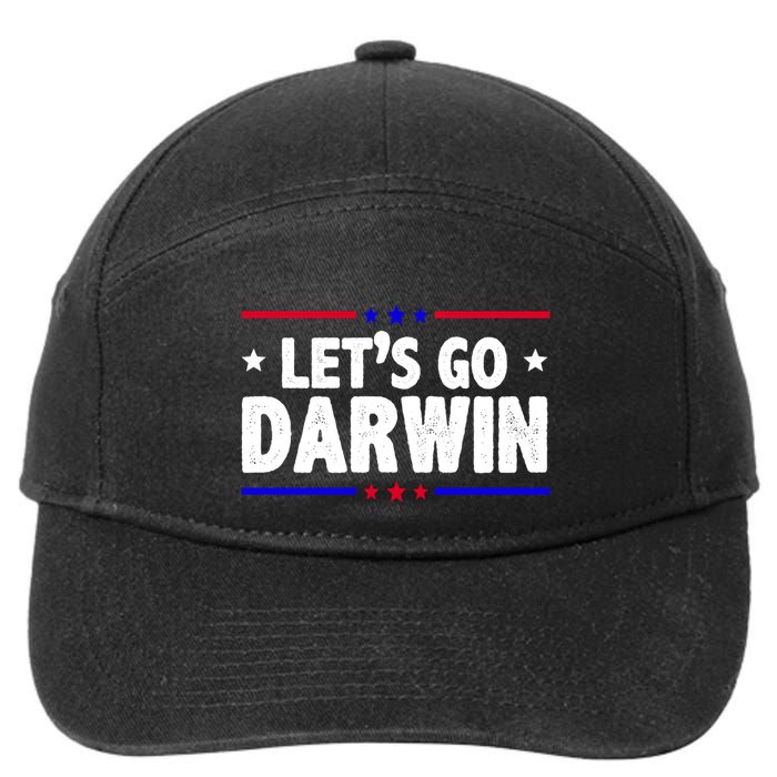 Lets Go Darwin 7-Panel Snapback Hat