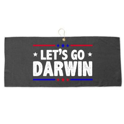 Lets Go Darwin Large Microfiber Waffle Golf Towel