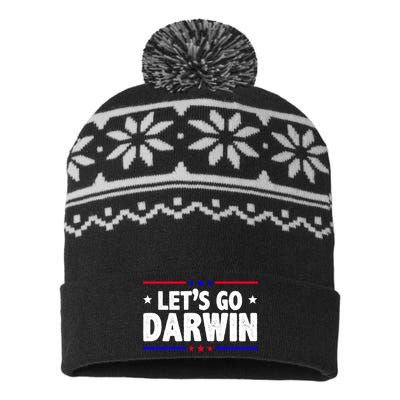 Lets Go Darwin USA-Made Snowflake Beanie