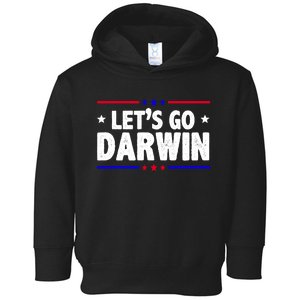 Lets Go Darwin Toddler Hoodie