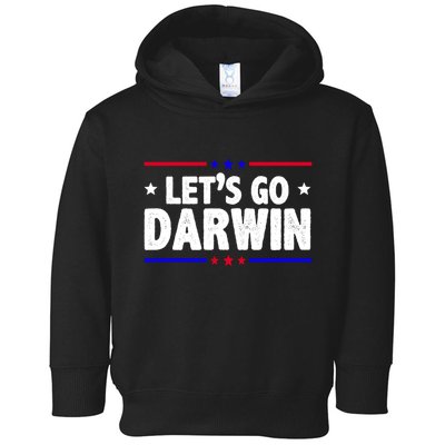 Lets Go Darwin Toddler Hoodie